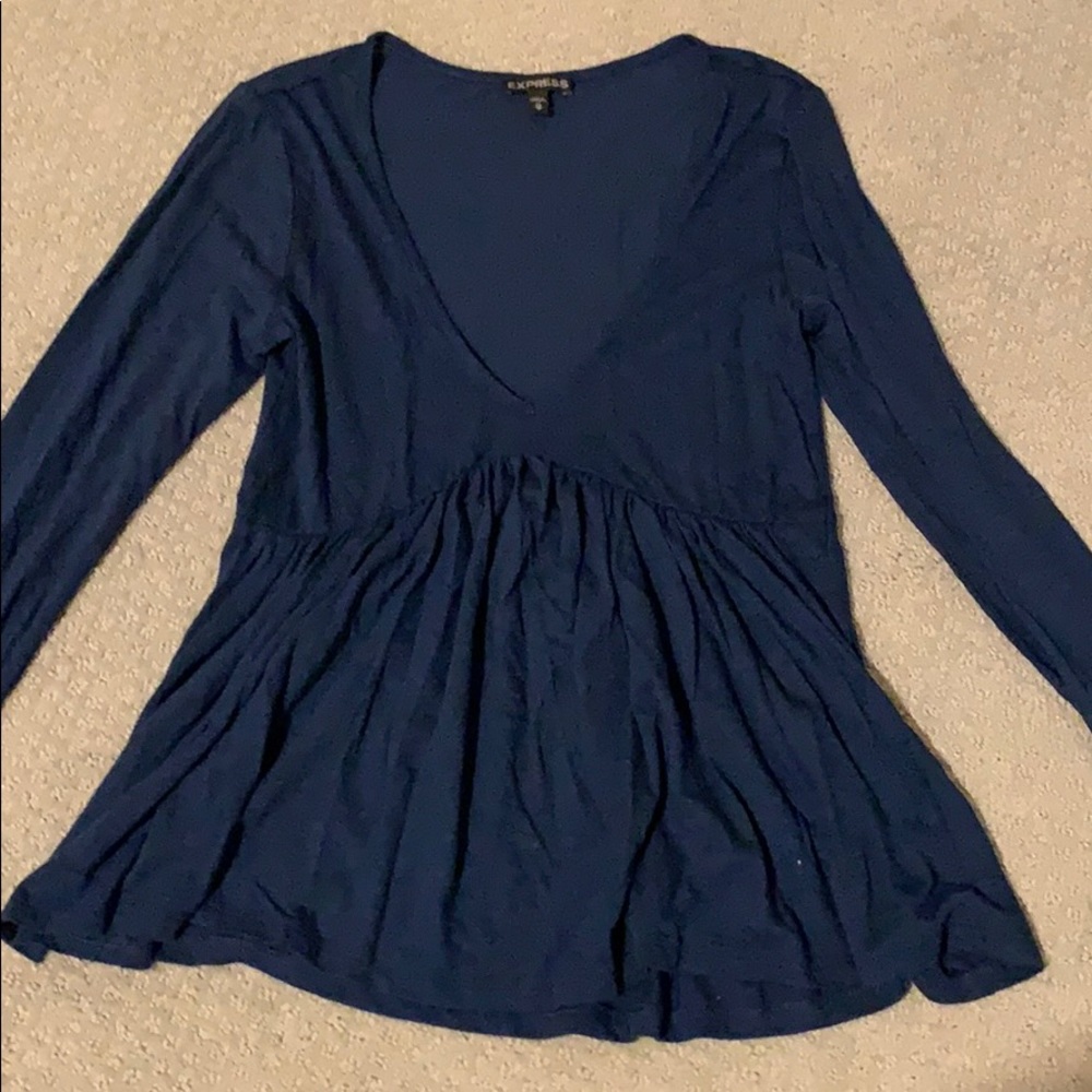 Navy blue Express top